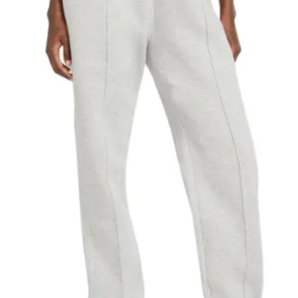 Nike Women’s XS Dark Heather Grey Joggers White Swoosh